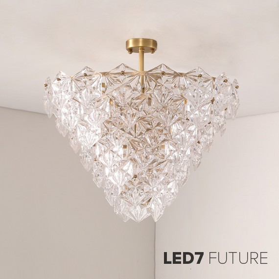 Loft Industry Modern - Scale Chandelier V6